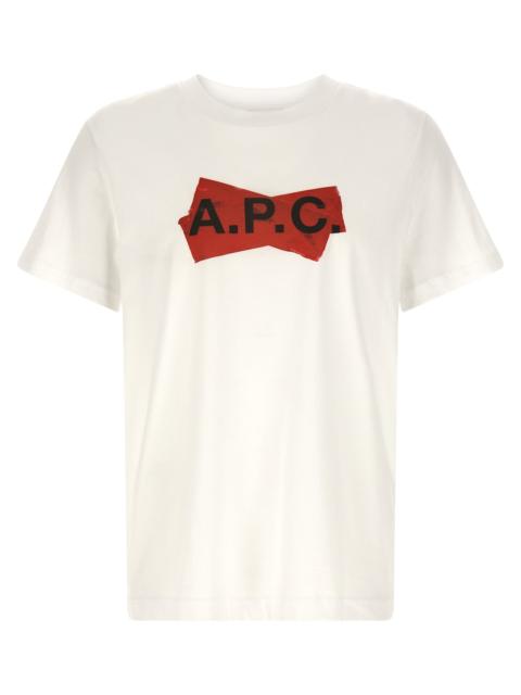 A.P.C. A.P.C. Men 'Scotch Rouge' T-Shirt