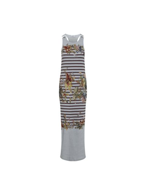 Jean Paul Gaultier Jean Paul Gaultier Mariniere Grape Long Dress Women