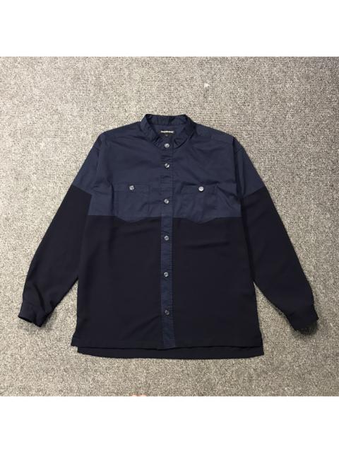 Other Designers Vintage - Vintage Semantic Design Hybric Button Up Shirt