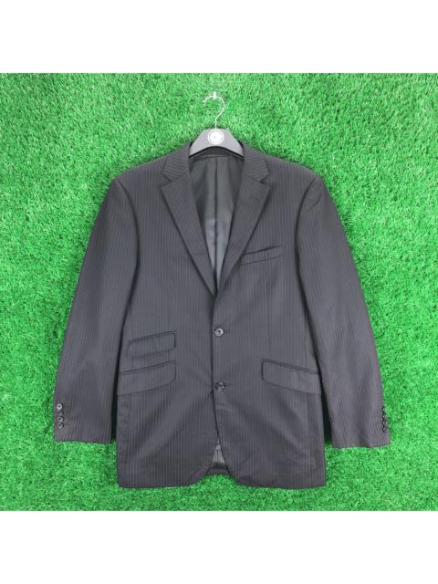 Other Designers Vintage - Vintage Burberry Black Label Blazer Striped