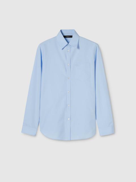 GUCCI Cotton poplin shirt with embroidery