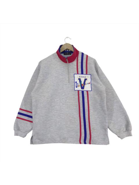 Other Designers Vintage - Vintage Nicola Valentino 3 Stripes Sweatshirt