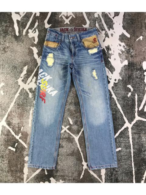 Other Designers Distressed Denim - Jack Serika Surf Jeans Distressed Denim KJ1771