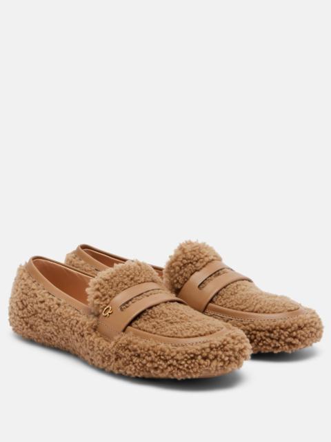 Gianvito Rossi Shearling loafers
