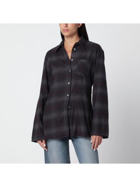 Our Legacy Our Legacy Daisy Checked Cotton Flannel Shirt Women