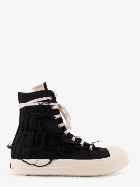 Rick Owens DRKSHDW Drkshdw Destroyed Effect Denim Sneakers