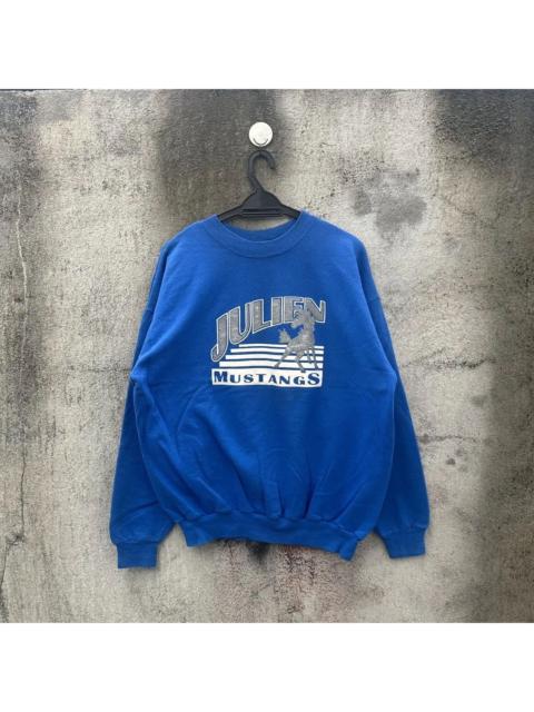 Other Designers Vintage 90s julien mustangs sweatshirt pullover