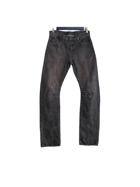 Other Designers Le Grande Bleu (L.G.B.) - Japanese Brand RUPERT DIFFERENCE Denim Hybrid Jeans