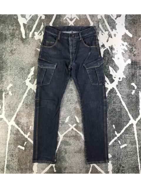 Other Designers Vintage - Vintage Japanese Brand Denim Cargo Pants KJ2095