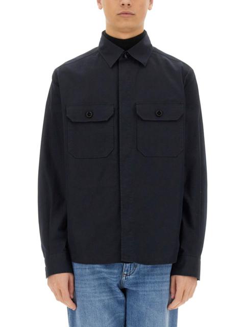 Zegna Men Cotton Shirt Jacket
