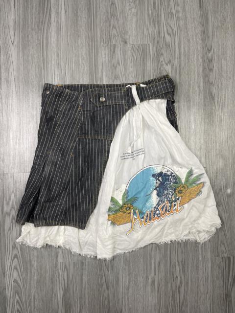 ISSEY MIYAKE Zucca Hybrid hawaiian Skirt