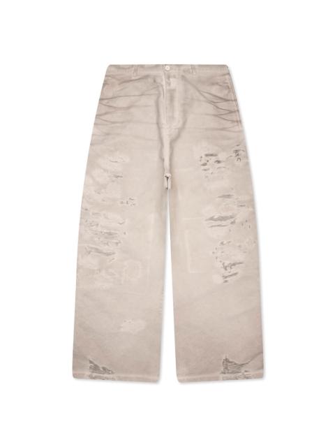 Acne Studios MENDED TROUSERS - LIGHT TAUPE