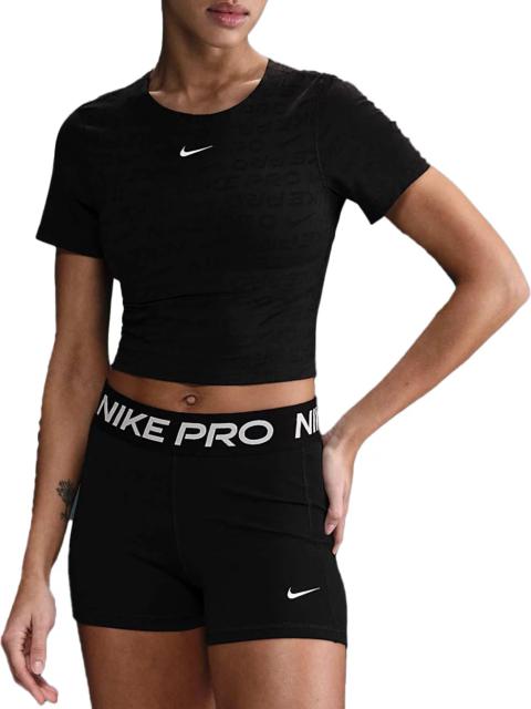 Nike Nike Women's Pro Printed Short Sleeve Top