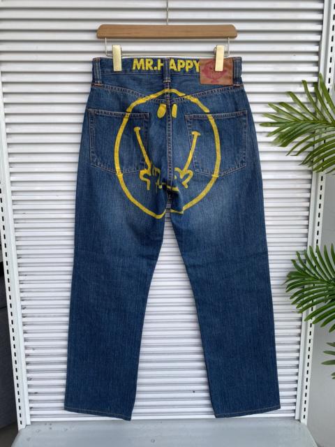 Other Designers Japanese Brand - Vintage Mr Happy Daicock Big Painted Denim / EvisuUndercover