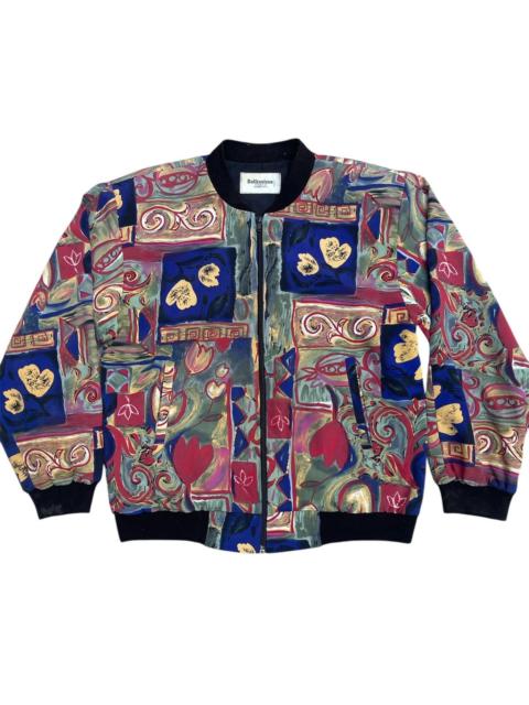 Other Designers Designer × Vintage - Vintage Bellissima Statement Jacket Geometric & Floral Print