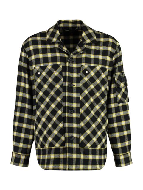 VERSACE Wool Blend Overshirt