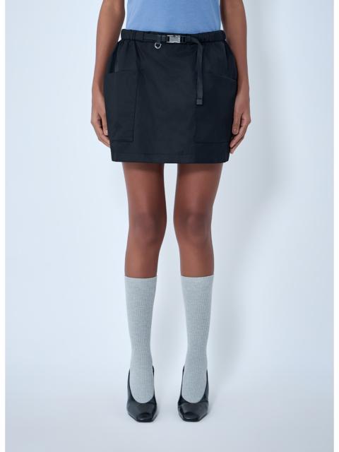 Prada Prada Women Re-Nylon Belted Mini Skirt
