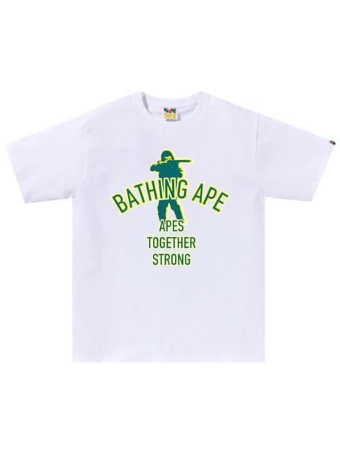 A BATHING APE® BAPE Soldier ATS Tee 'White'