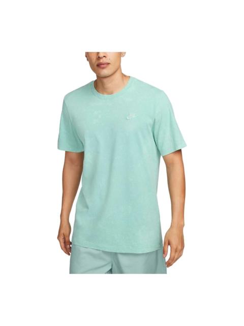 Nike Nike Sportswear Club Washed-Dye T-Shirt 'Lake Green' FD1283-309