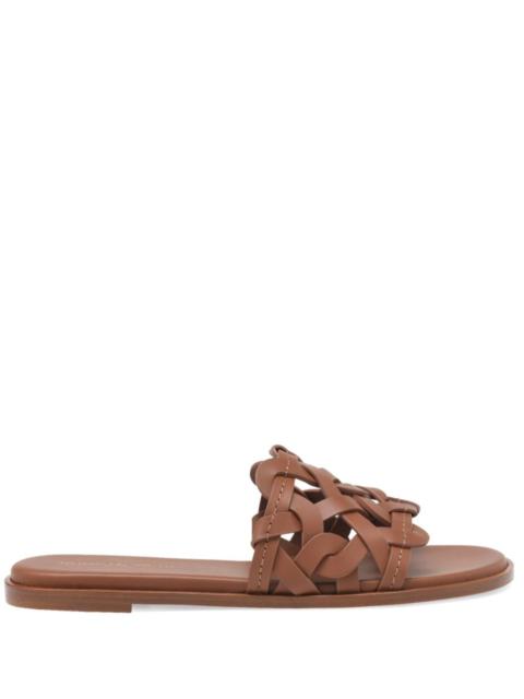 Gianvito Rossi Gianvito Rossi Women Amalfi Leather Flat Sandals