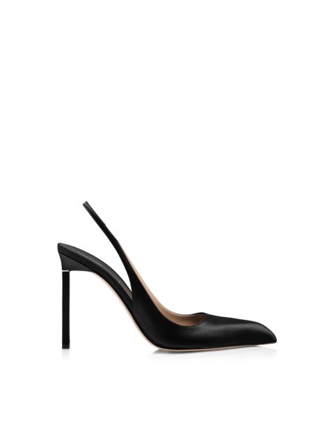 TOM FORD SATIN T SLINGBACK
