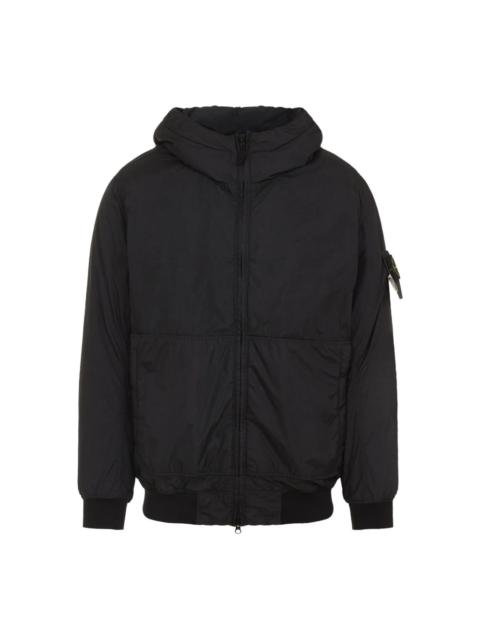 Stone Island Stone Island Black Jackets - Hooded Jackets Men