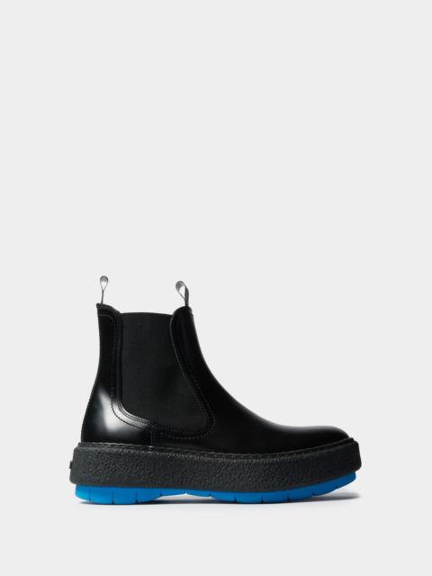 SUNNEI CEMENTO BOOTS / black & blue