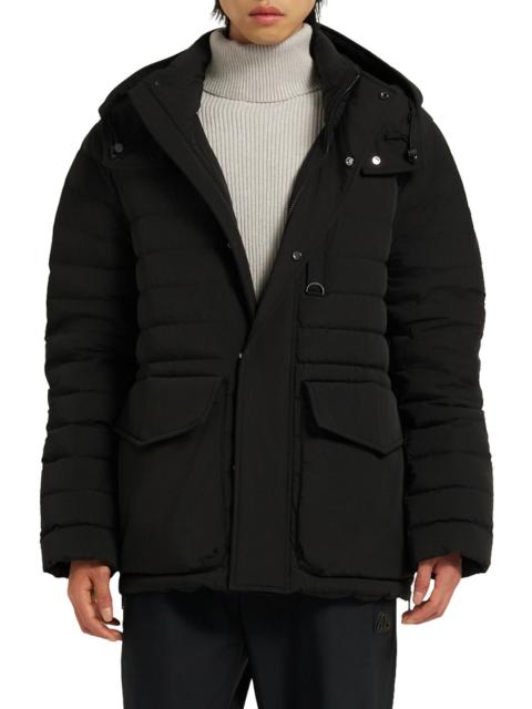 MOOSE KNUCKLES Moose Knuckles Greystone Down Jacket in Black at Nordstrom