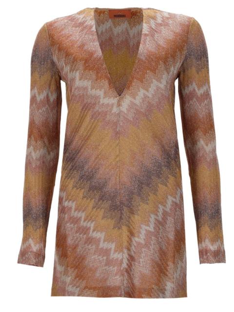 Missoni Missoni Women Mini Abito A Maniche Lunghe
