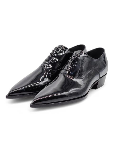 Christian Louboutin Eliviss Oxford Patent Leather Shoes Black EU 43 US 10 $1545
