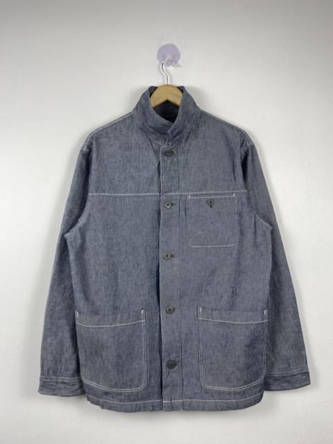 Other Designers Vintage Uniqlo Denim Button Up Jacket J1298