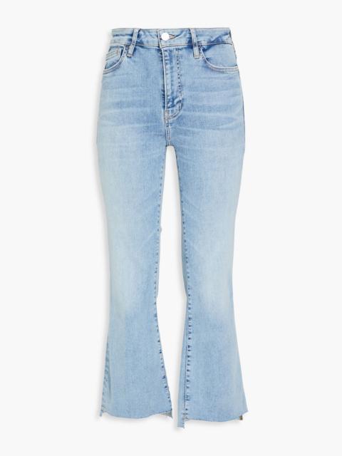 FRAME Le Crop Mini Boot high-rise bootcut jeans