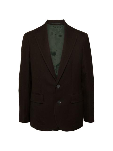 single-breasted blazer