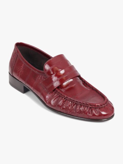 The Row SOFT LOAFER | DEEP RED