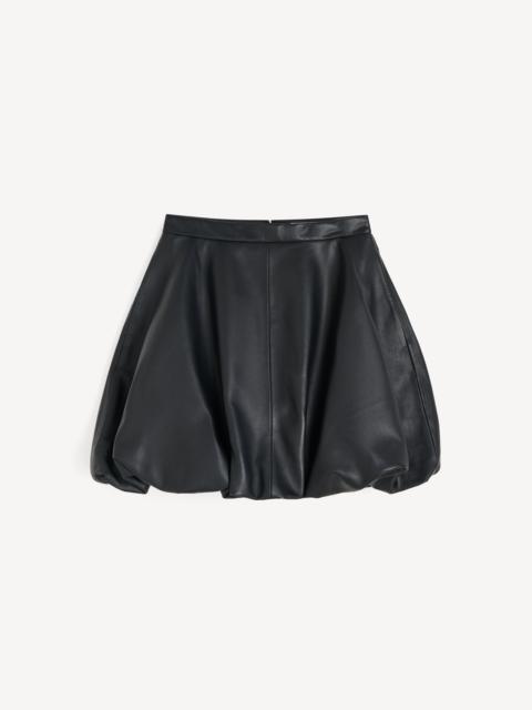 BY MALENE BIRGER Brey Leather mini skirt