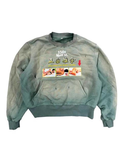 Praying Praying Spa Crewneck Green