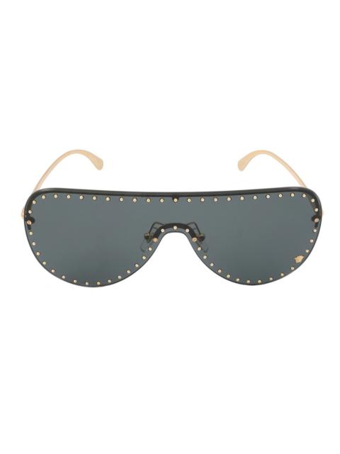 VERSACE Versace Dark Gray Irregular Ladies Sunglasses VE2230B 100287 45