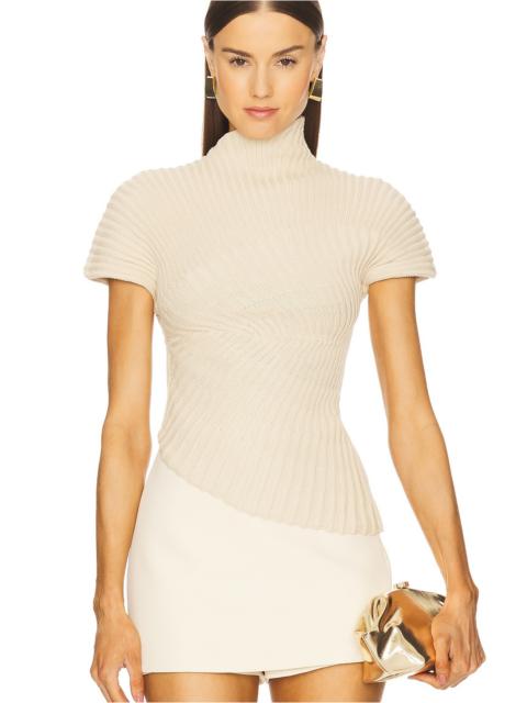 Cult Gaia Annemie Knit Top