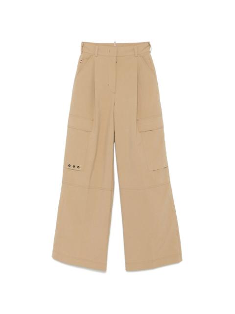 Moncler Grenoble Moncler Grenoble Neutrals Trousers - Straight Trousers Women