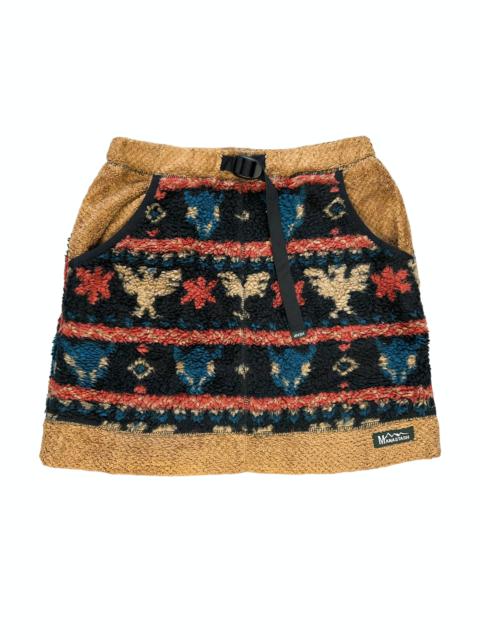 Other Designers Manastash - MANATASH DEEP PILE FLEECE BELTED SKIRTS #7452-147