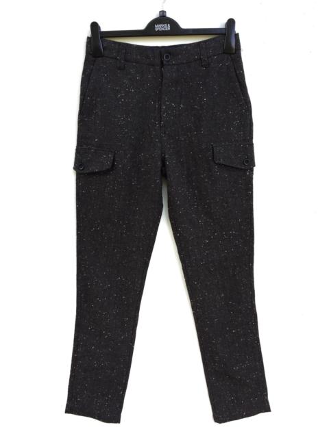 Other Designers Japanese Brand - Japanese Brand Request Cargo Wool Salt & Pepper Pants