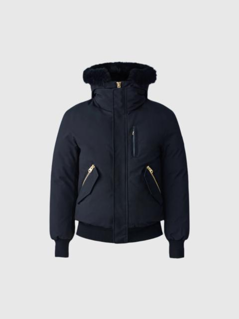 MACKAGE DIXON 2-in-1 Nordic Tech down bomber with blue fox fur
