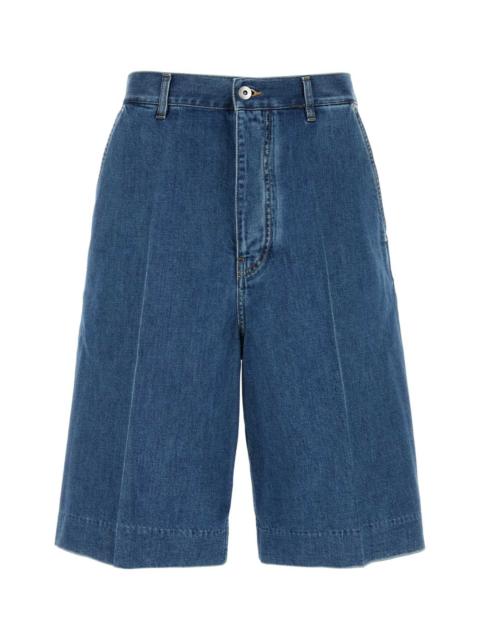 Bottega Veneta Bottega Veneta Men Denim Bermuda Shorts
