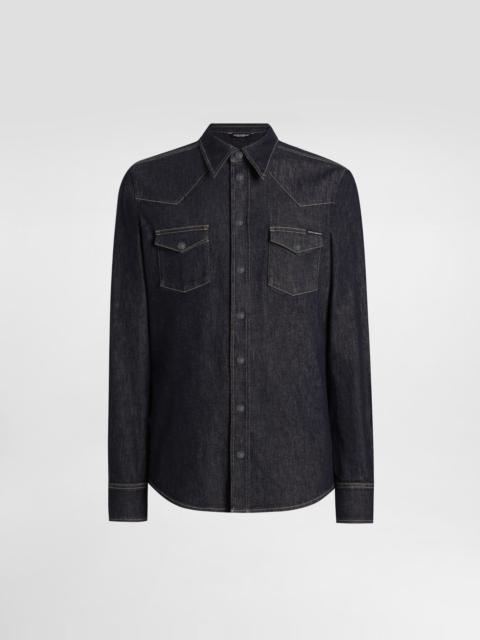 Dolce & Gabbana Stretch denim shirt