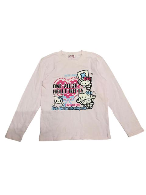 Other Designers Japanese Brand - One Piece X Hello Kitty Longsleeve Tee