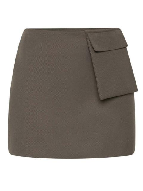 ST. AGNI Utility Pocket Mini in Khaki