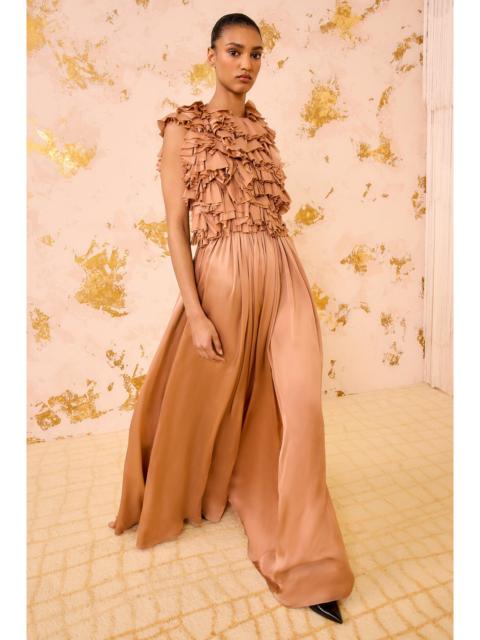 ULLA JOHNSON Byzantine Silk Backless Gown