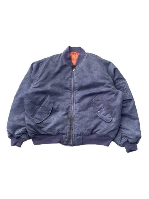 Other Designers VINTAGE MA-1 KNOXVILLE MILITARY BOMBER JACKET