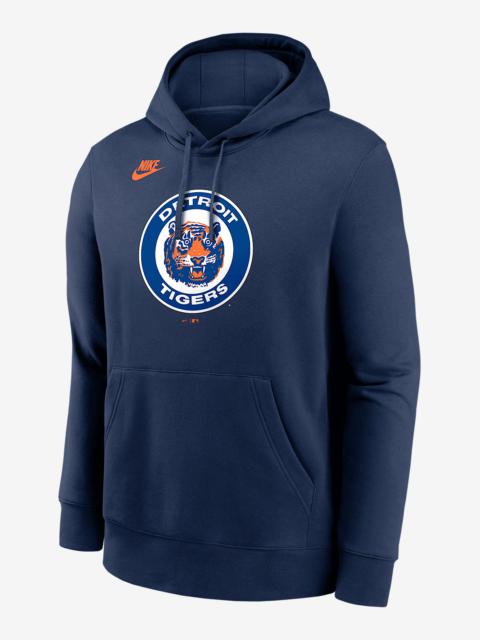 Nike Detroit Tigers Cooperstown Logo Club Men's Nike MLB Pullover Hoodie