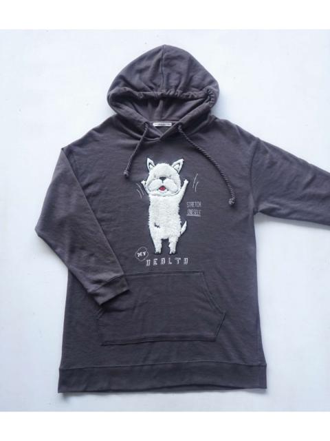 Other Designers Vintage - Continuer De Nice Claup Fluffly Patched Baggy Hoodie